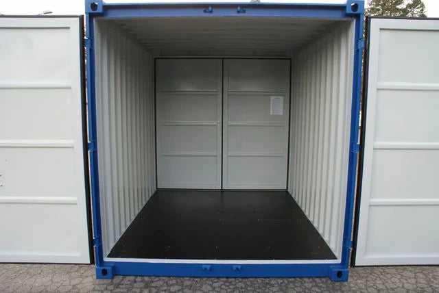 contenedores de 10 pies y doble puerta